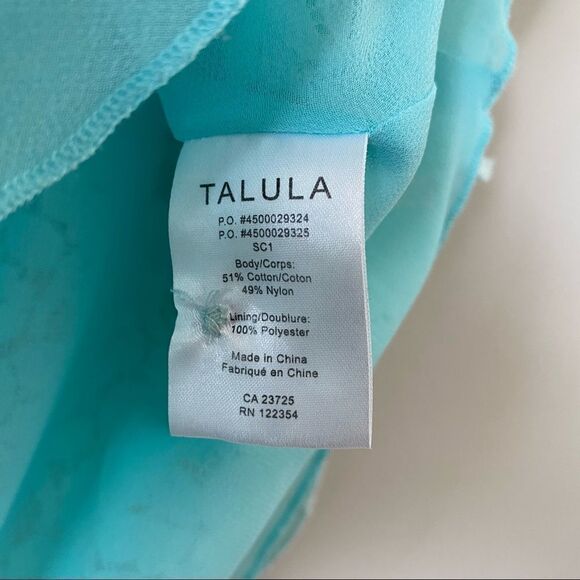 ARITIZA-TALULA Betty Lace Teal Tank Top - Picture 11 of 12